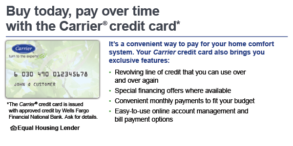 Carrier financing
